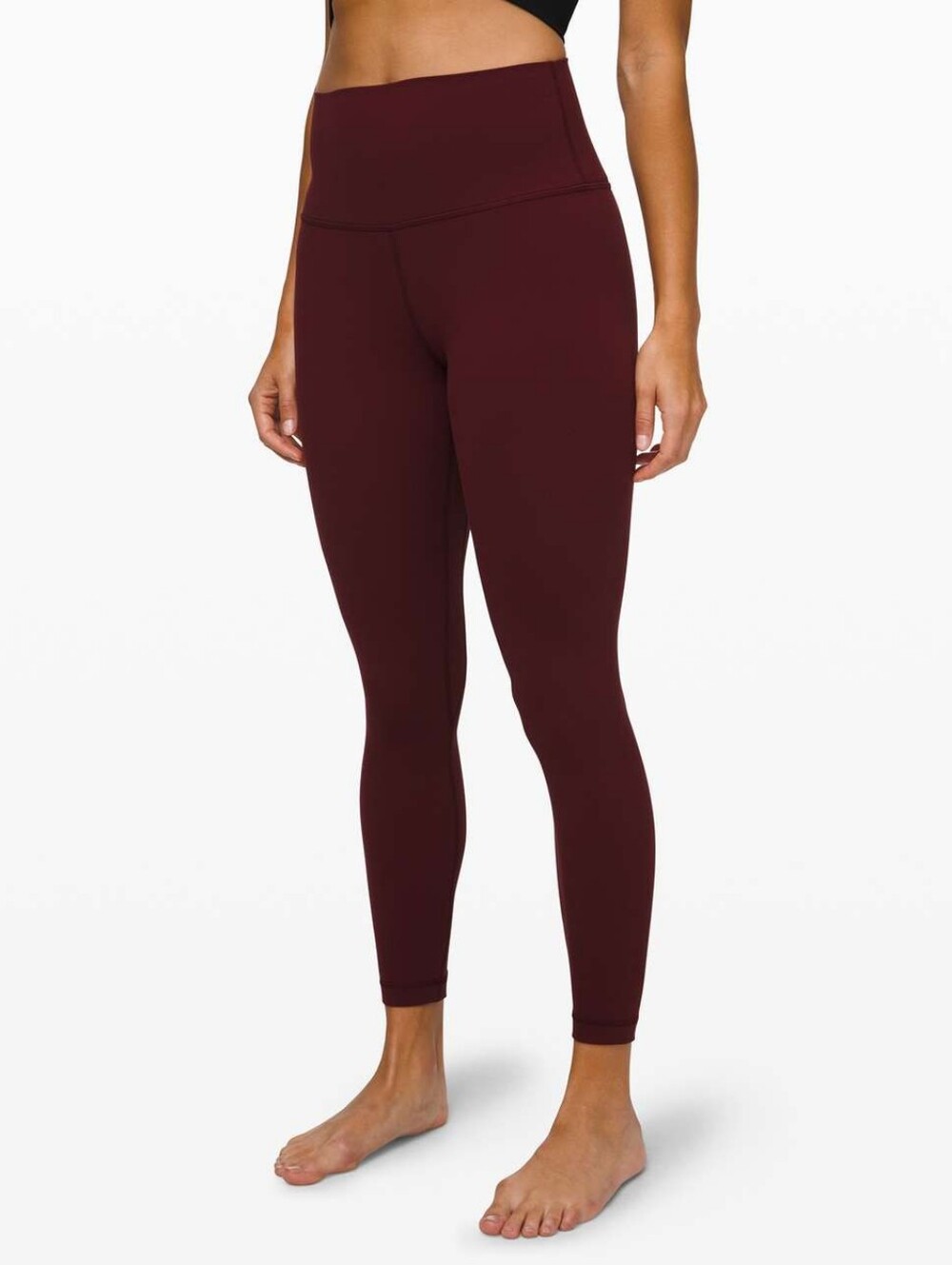 LULUEMON Align Pant II 25" Maroon Red Size 2